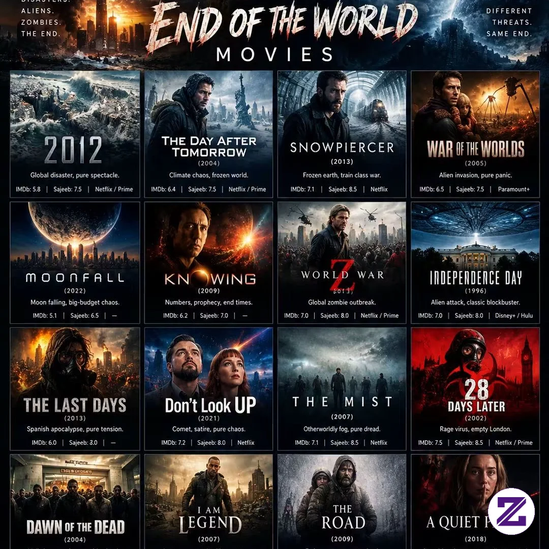 END OF THE WORLD MOBIES