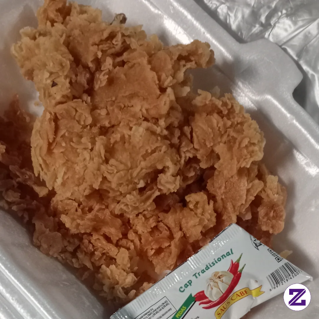 Ayam Krispi Sebesar Gini Cuman 5rb
