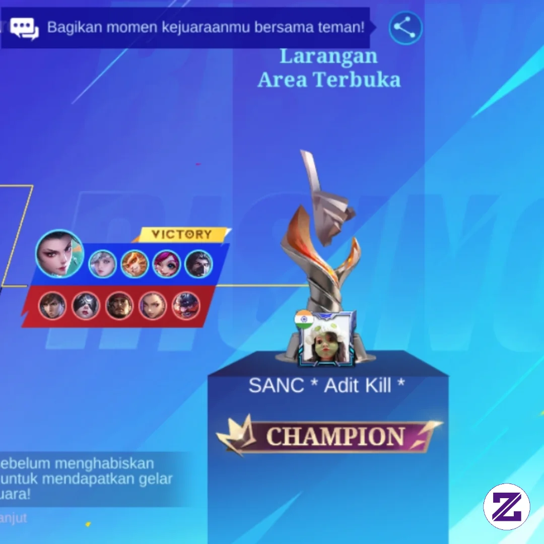 Masih Belajaran Mobile Legend MRO