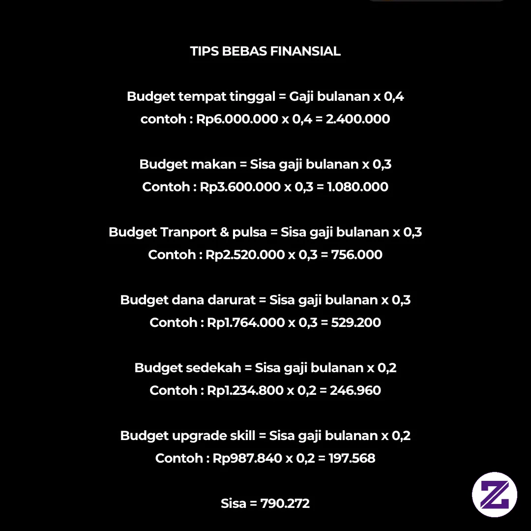Tips Bebas Finansial🤘