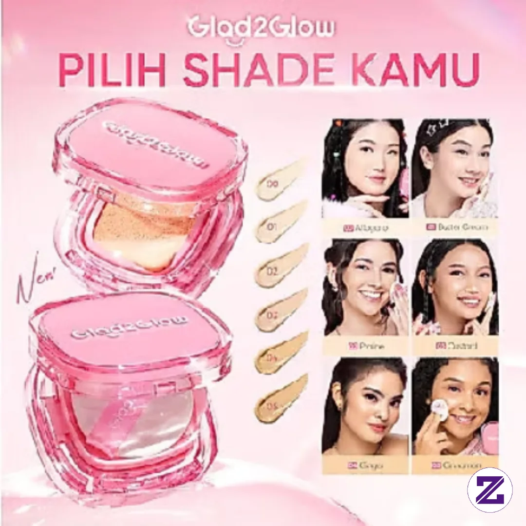 Cushion Powder Foundation Waterproof Make Up Setting BB Cream Tahan 12Jam Dengan