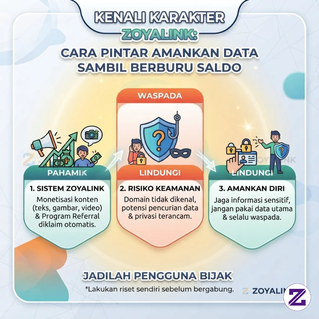 Kenali Karakter Zoyalink: Cara Pintar Amankan Data Sambil Berburu Saldo