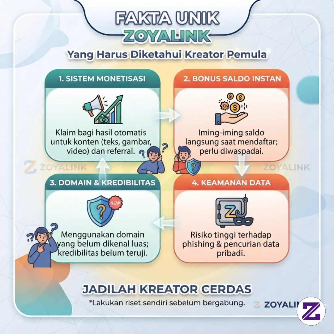 Fakta Unik Zoyalink Yang Harus Diketahui Kreator Pemula