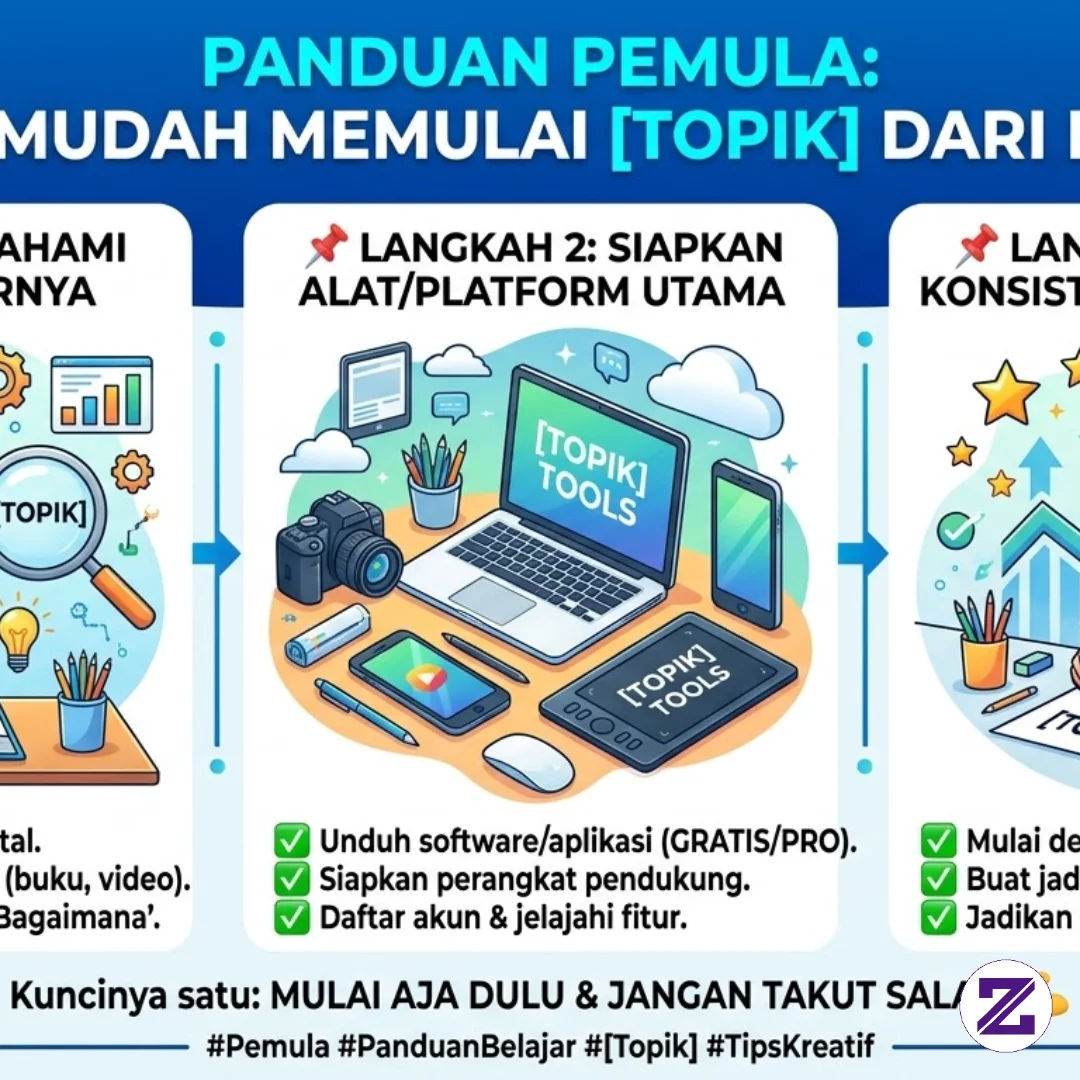 Panduan Pemula: Cara Mudah Memulai [Topik] Dari Nol 🚀​Buat Kamu Yang Dari