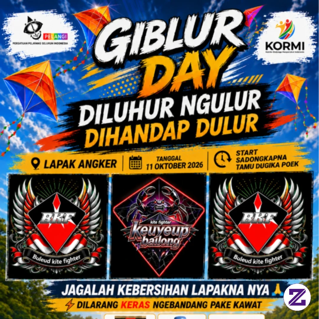 Derbi Giblur Layangan Ukuran 115 Cm