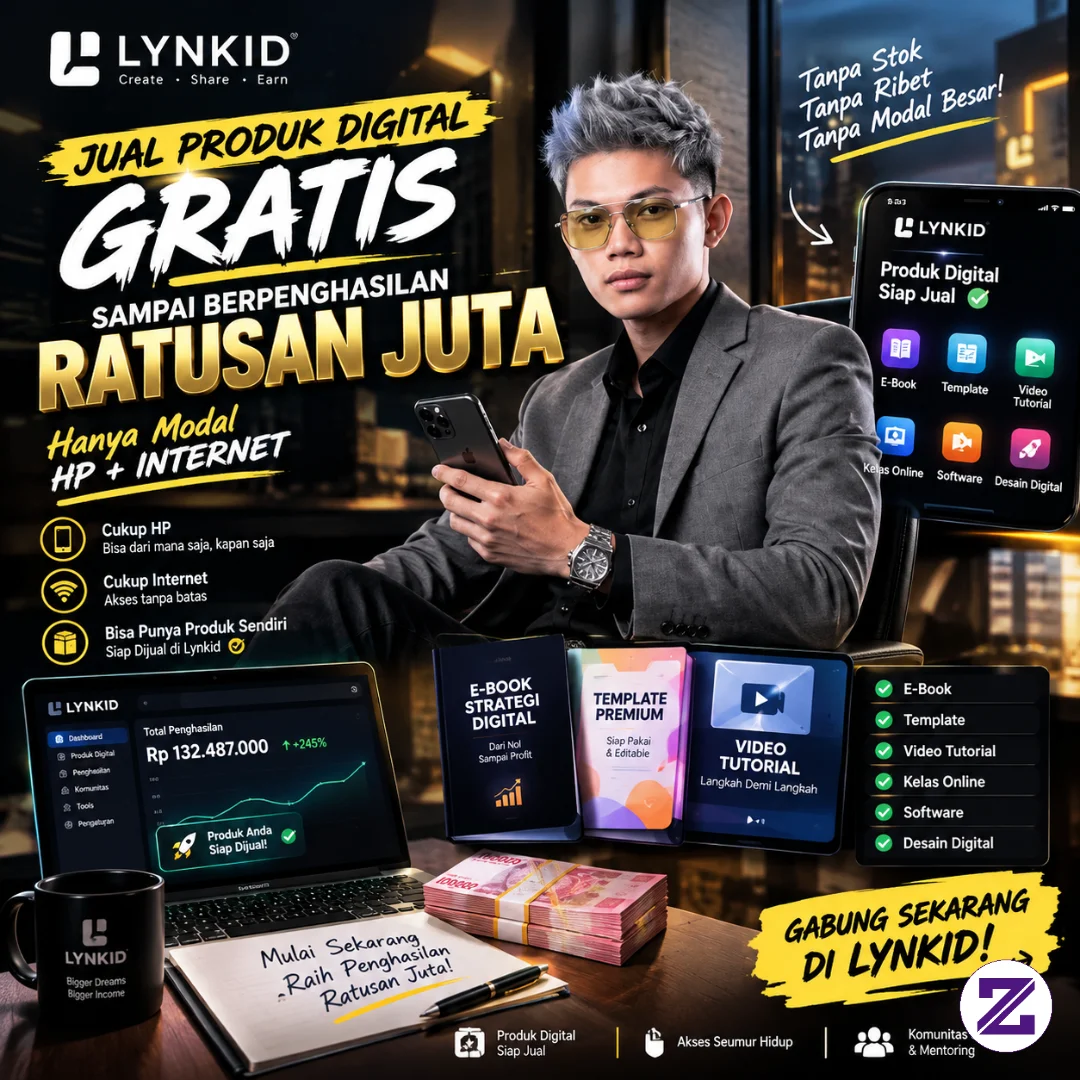 🚀 JUAL PRODUK DIGITAL DARI HP, MULAI DARI NOL!