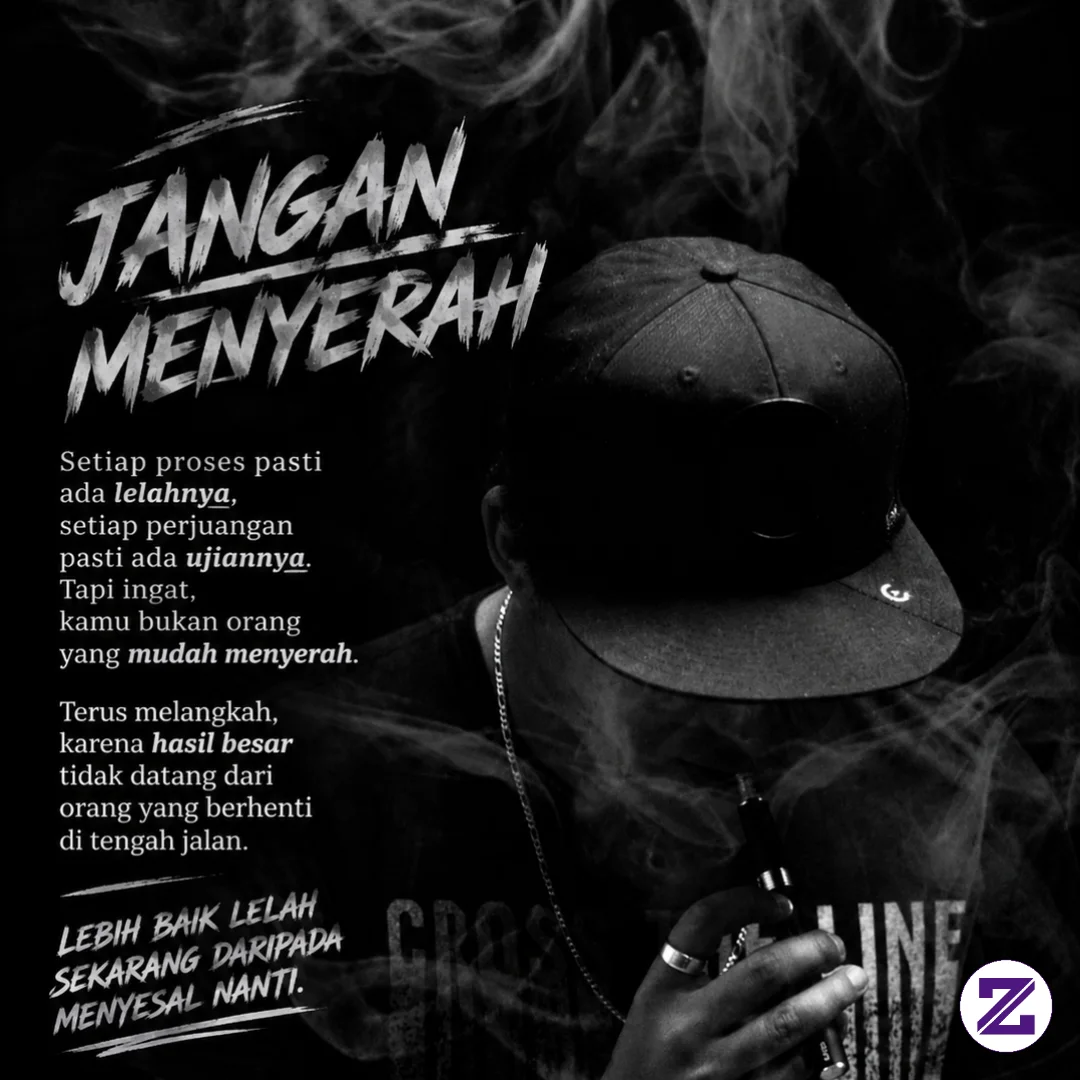 Terlus Melangkah Karena Hasil Besar Tidak Datang Dari Orang Yang Berhenti