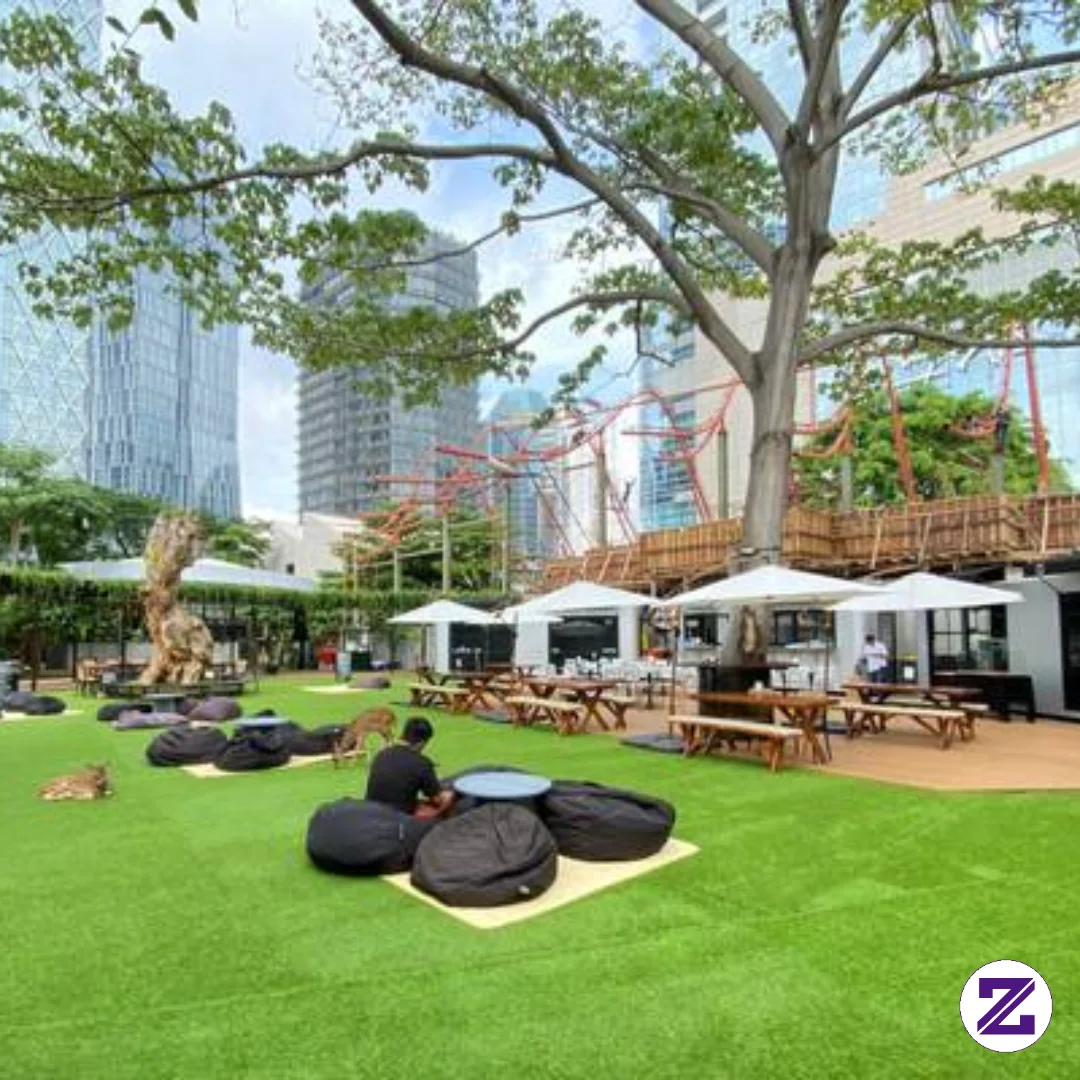Oase Hijau Di Jantung Metropolitan