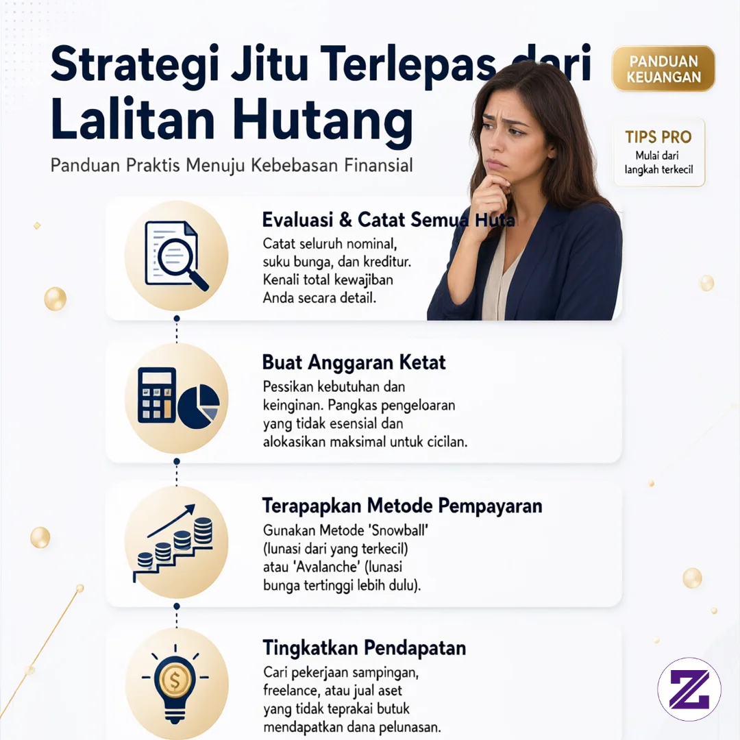 7 Langkah Strategis Agar Terlepas Dari Lilitan Hutang . Mulai Sekarang ...