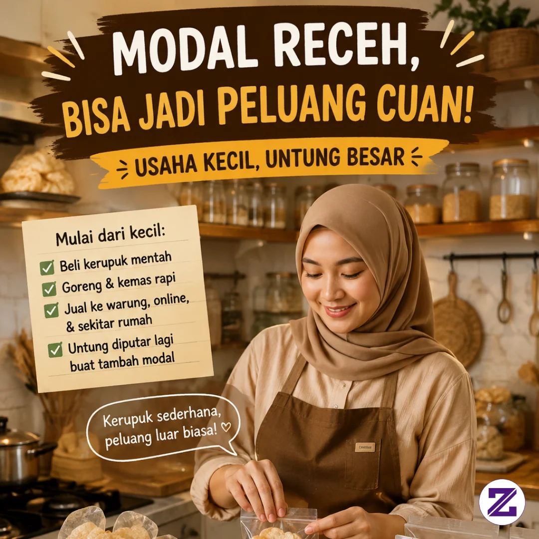 🔥 MODAL RECEH, BISA JADI PELUANG CUAN? JANGAN SKIP DULU!