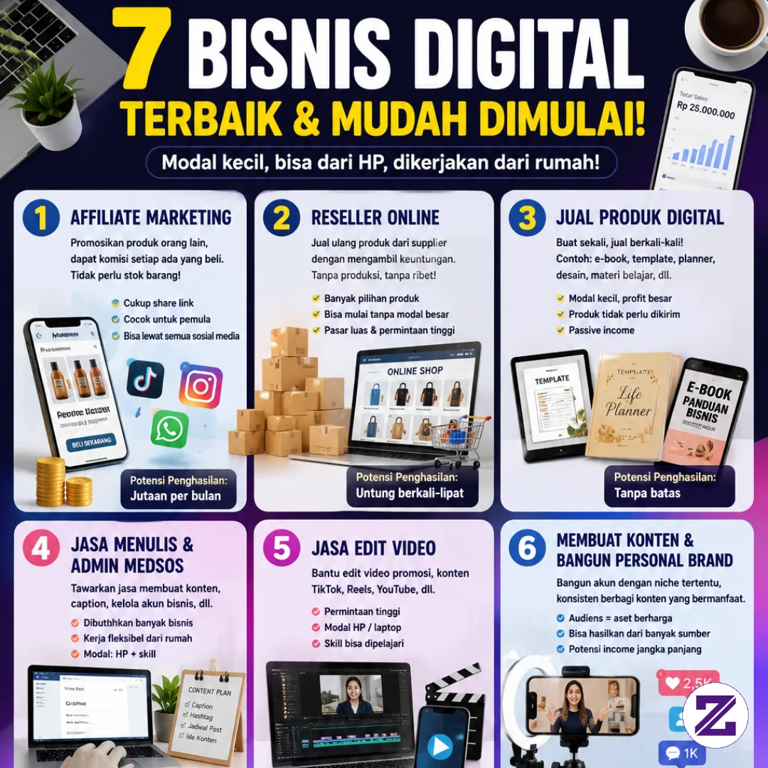 Tentu. Kalau Mencari Bisnis Digital Yang Mudah Dimulai, Modal Kecil, Dan Bisa