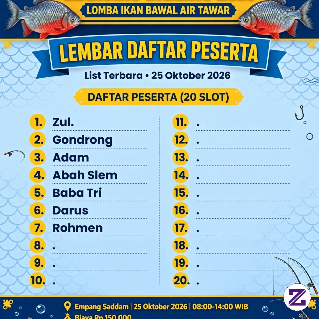 Acara Mancing Bareng PT ,