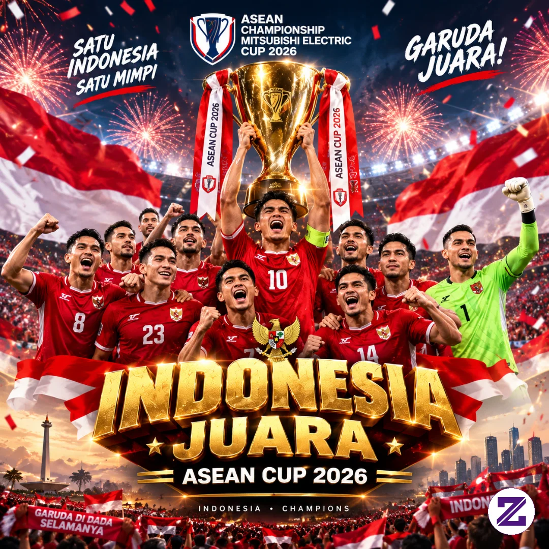 🏆🇮🇩 INDONESIA JUARA ASEAN CUP 2026! GARUDA TERBANG TINGGI! 🦅🔥