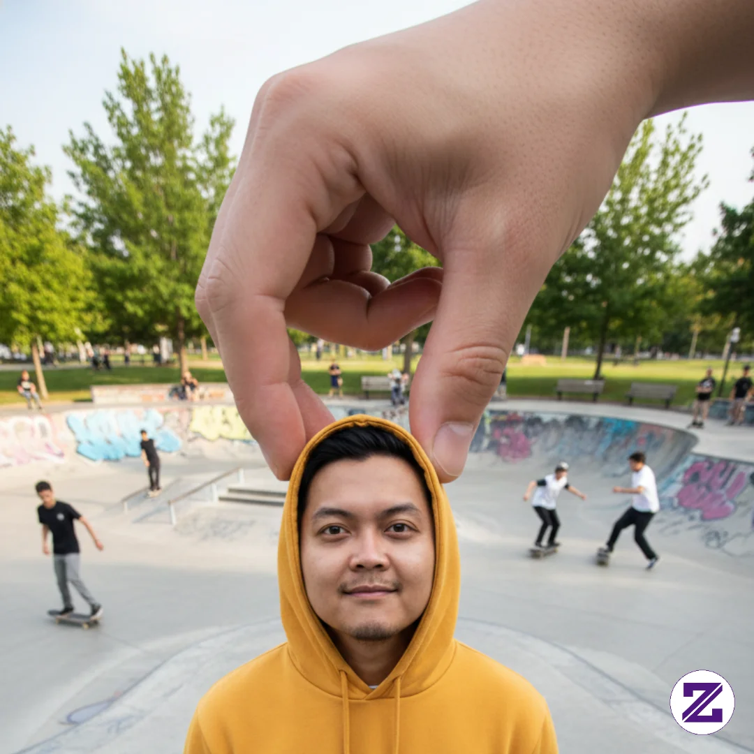 Dicomot Tangan Besar. #fotoai