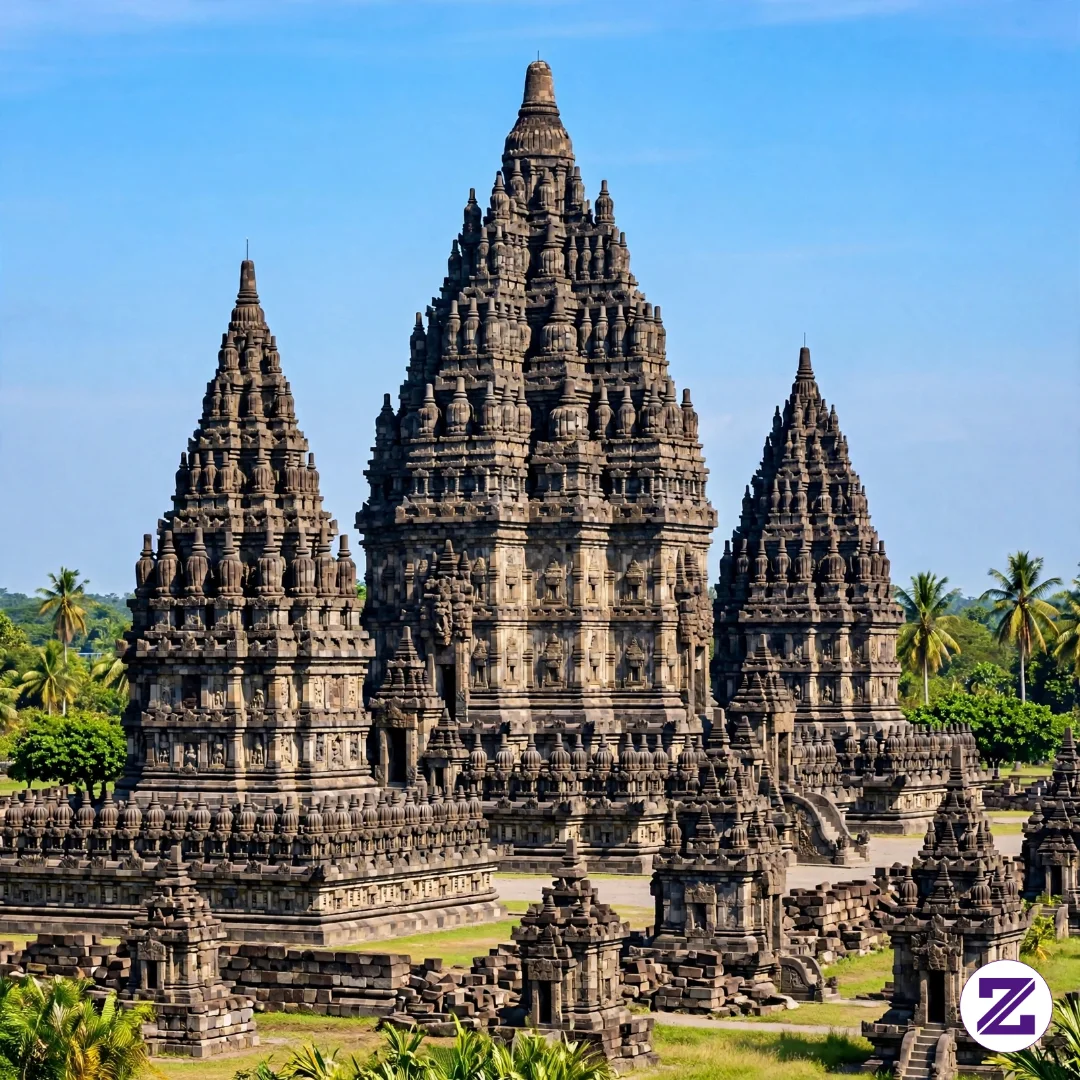 Candi Prambanan - Candi Hindu Terbesar Di Indonesia.