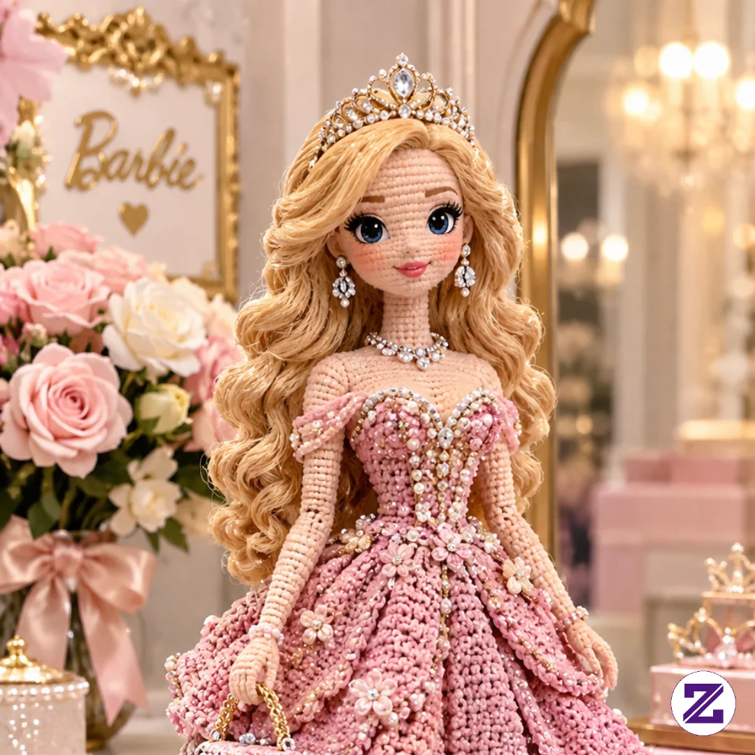 Sedikit Keajaiban Crochet, Banyak Sekali Kemewahan! 👑🧶💖