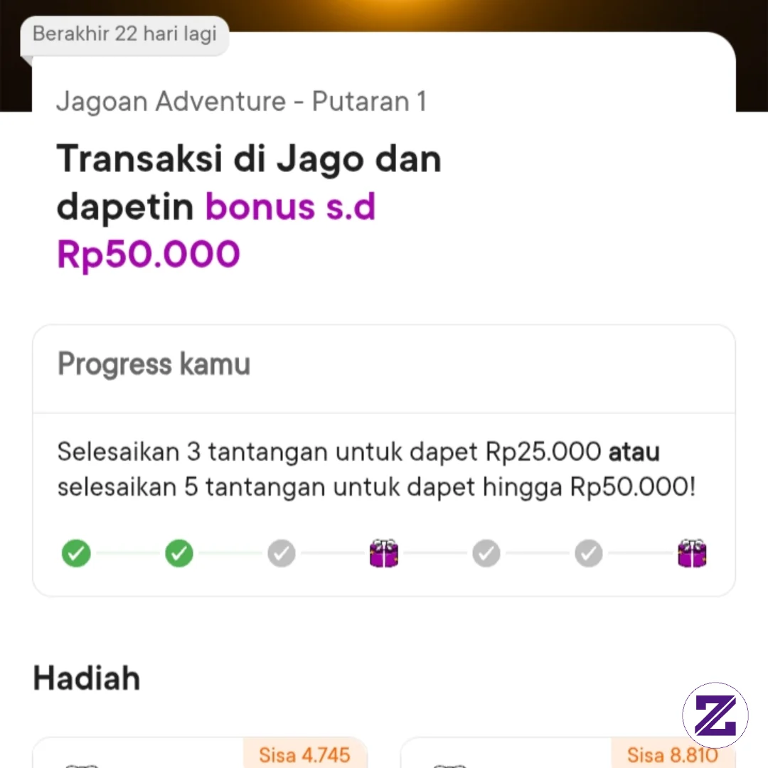 Buat Akun Jago Sekarang Dan Dapetin Rp50.000! Klik