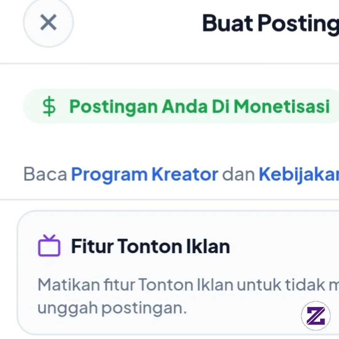 Halo Kreator Zoyalink, Kami Menambahkan Fitur Tonton Iklan Di Halaman Buat