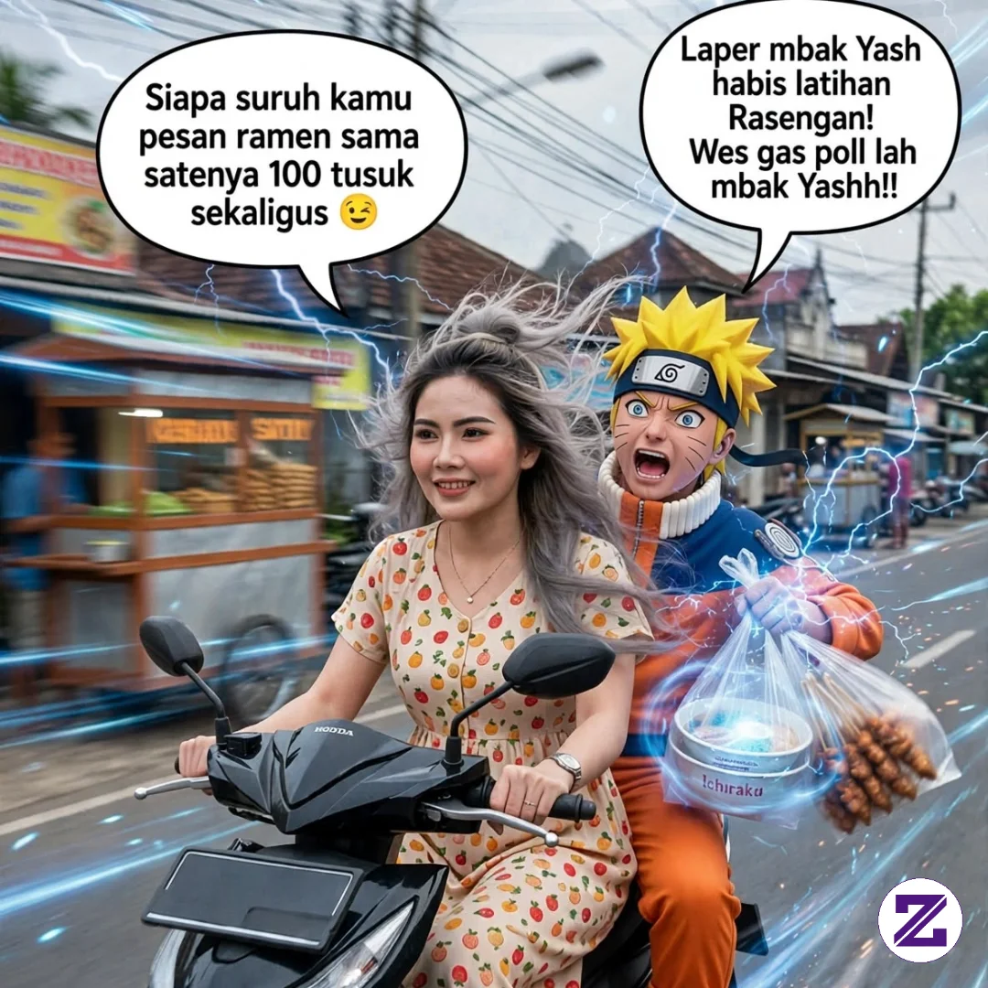 Yg Di Bonceng Bukan Kaleng Kaleng Lho Ini