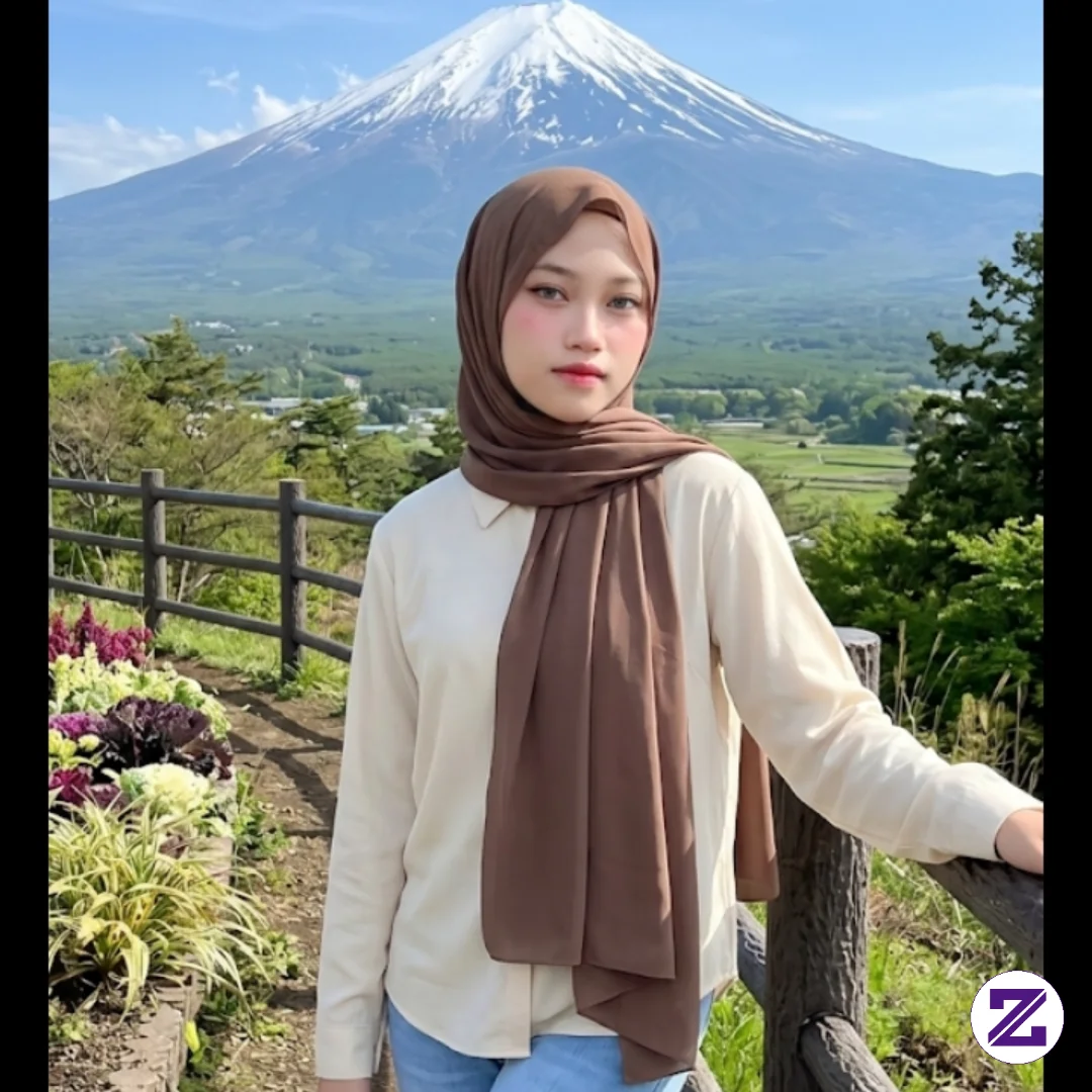 Pemandangan Alami Pegunungan Dan Pedesaan Sangat Luas