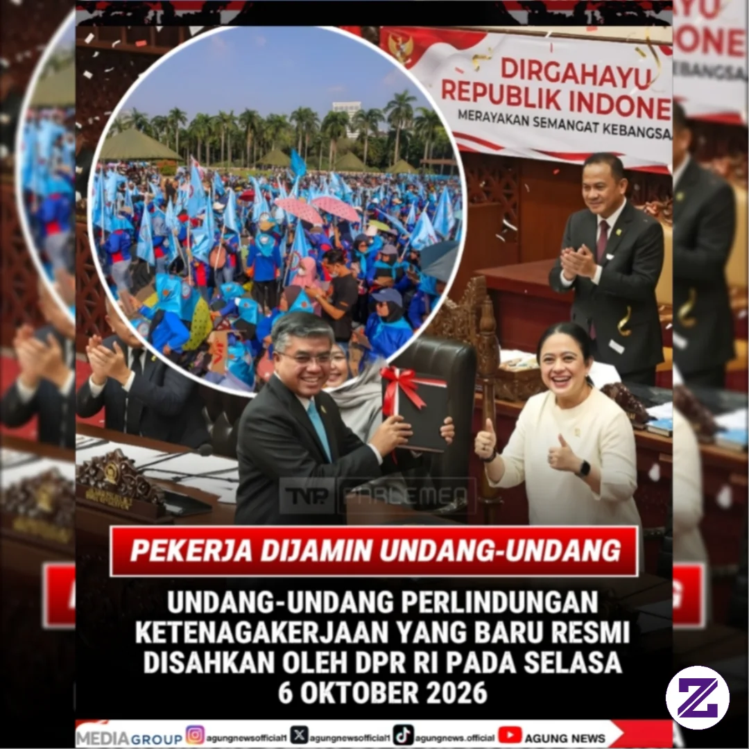 Undang-Undang Pelindungan Ketenagakerjaan Resmi Disahkan Oleh DPR RI Dan