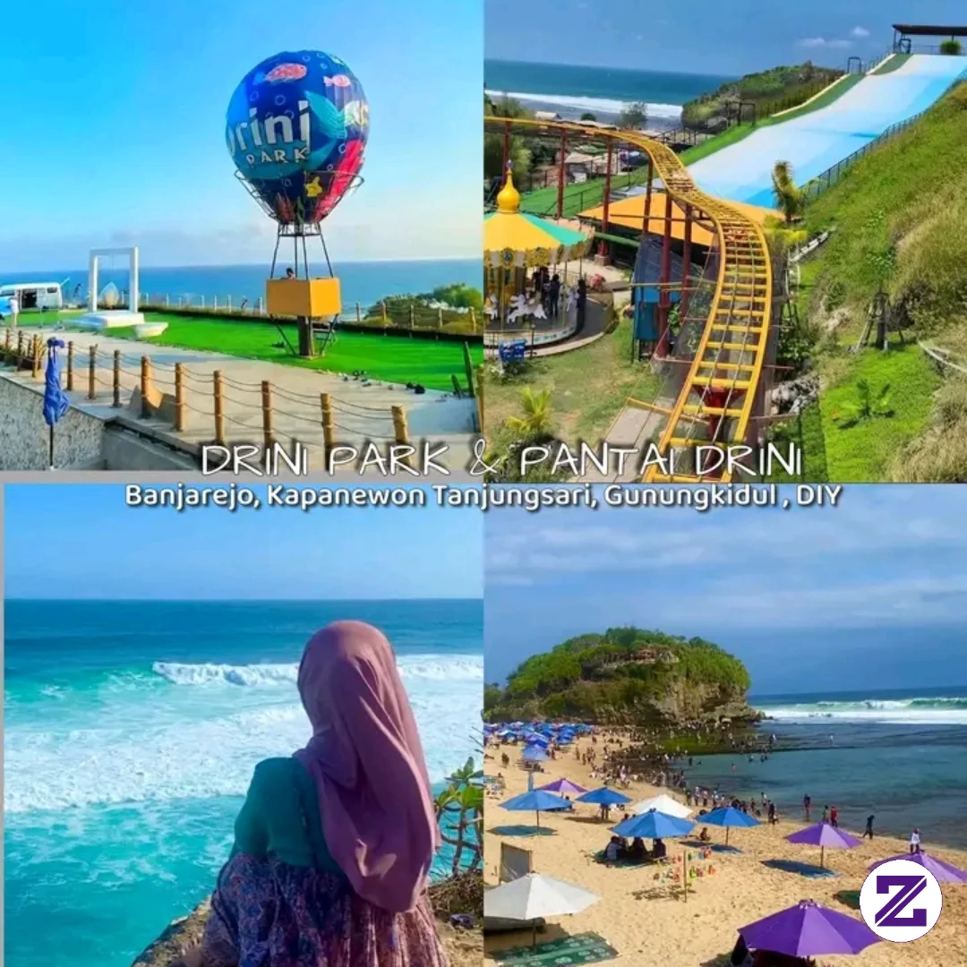 Drini Park Dan Pantai Drini Masih Satu Kawasan