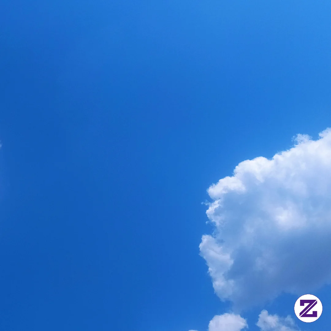 Langit Yang Cerah Cemerlang