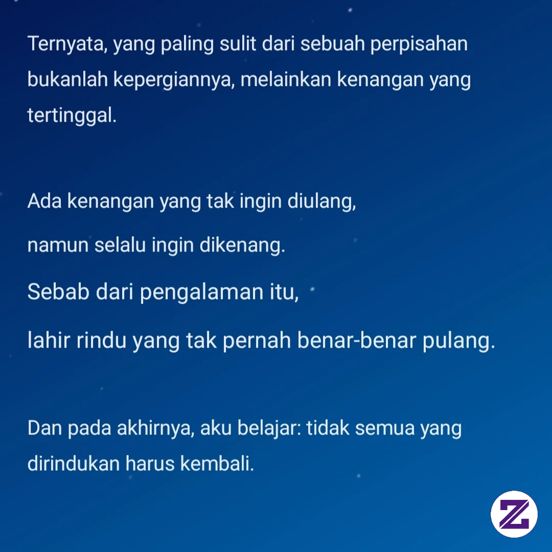 Ternyata Memang Sulit Untuk Move On