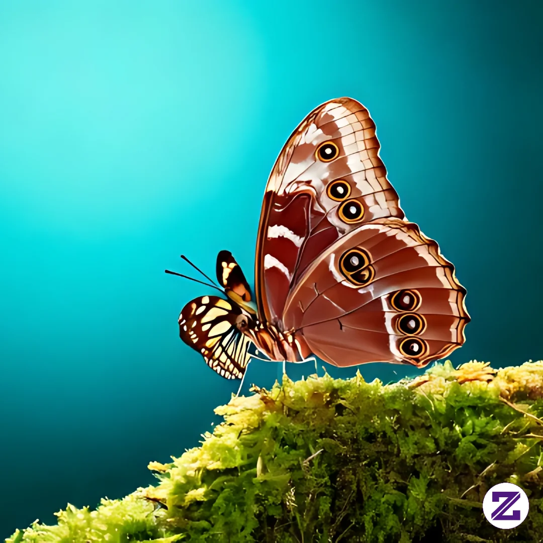 Coba Tebak! 🦋 Kupu-Kupu Cantik Ini Punya Pola Unik Seperti Mata Di Sayapnya 👀