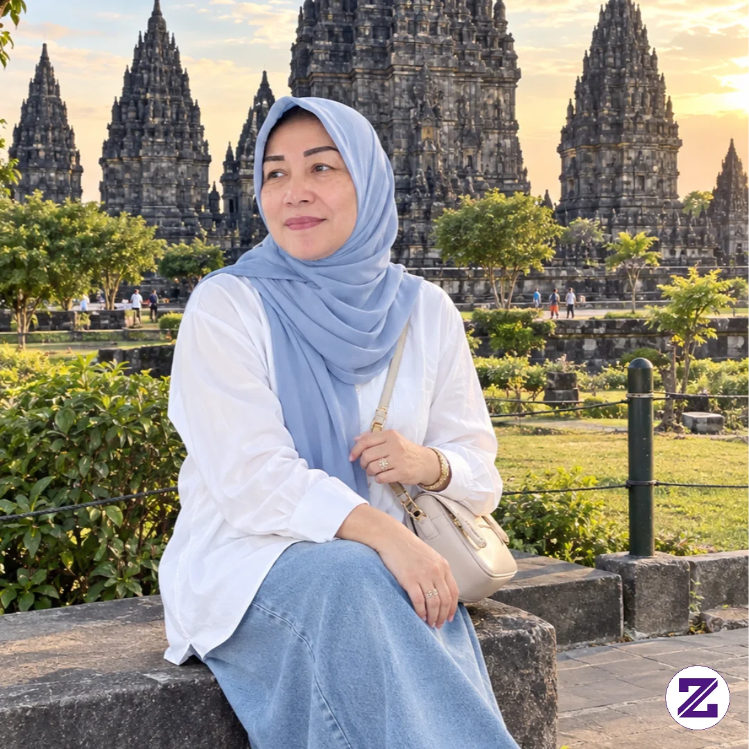Suatu Sore Di Candi Prambanan