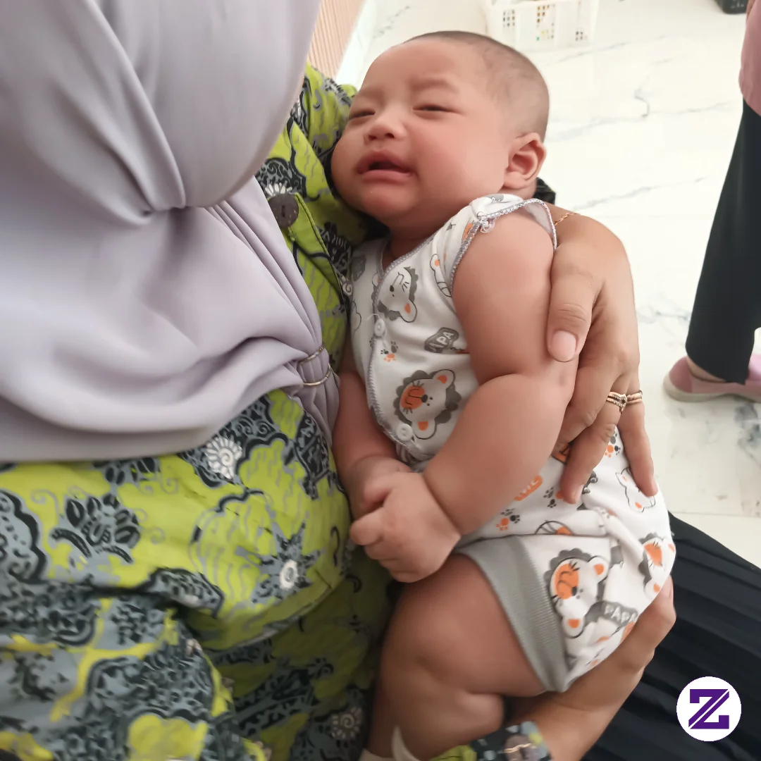 Baby Boy Ku Usia 2 Bulan Hari Ini Ikut Posyandu Dan Imunisasi DPT 1. Sehat2