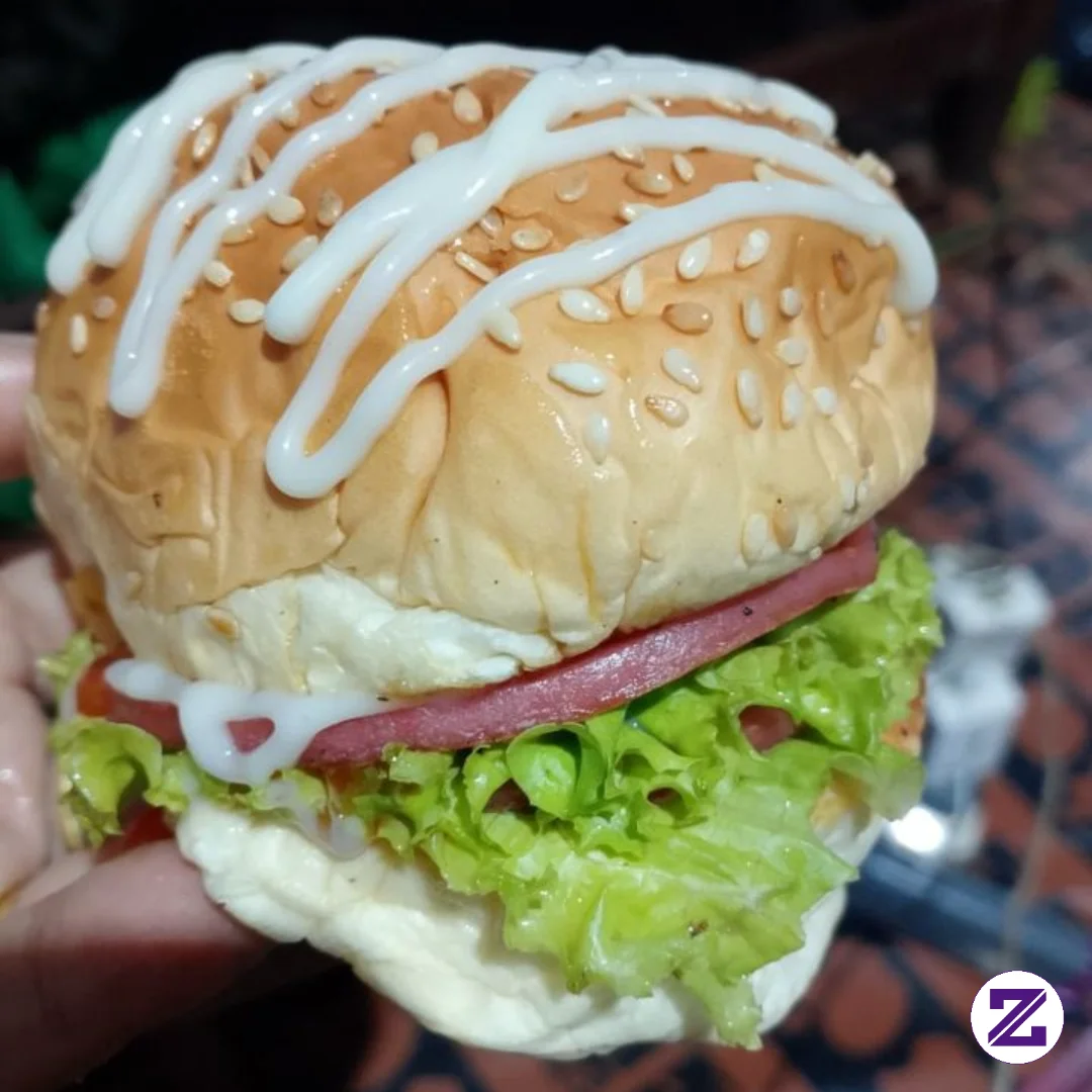 Cemilan Ringan Di Mlm Hari Burger 🤤