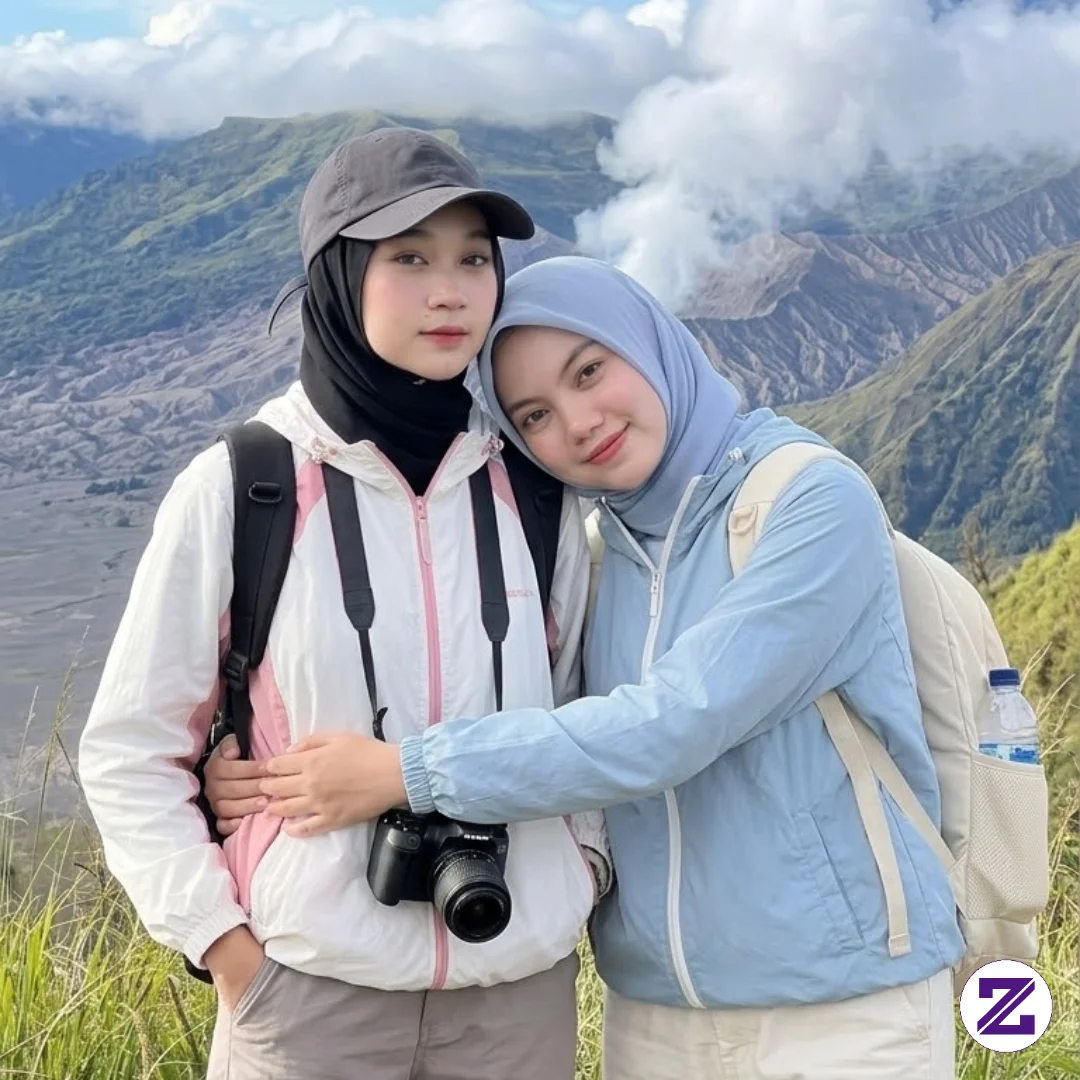 Selamat Siang Semuaa, Yuk Naik Ke Puncak Gunung Bersama Bestie😍. Kalian Pada