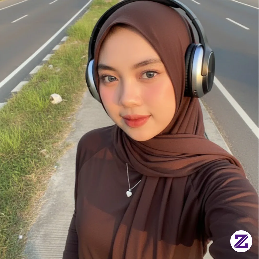 Foto Jogging Pagi Hari, Jangan Lupa Olahraga Besti😁