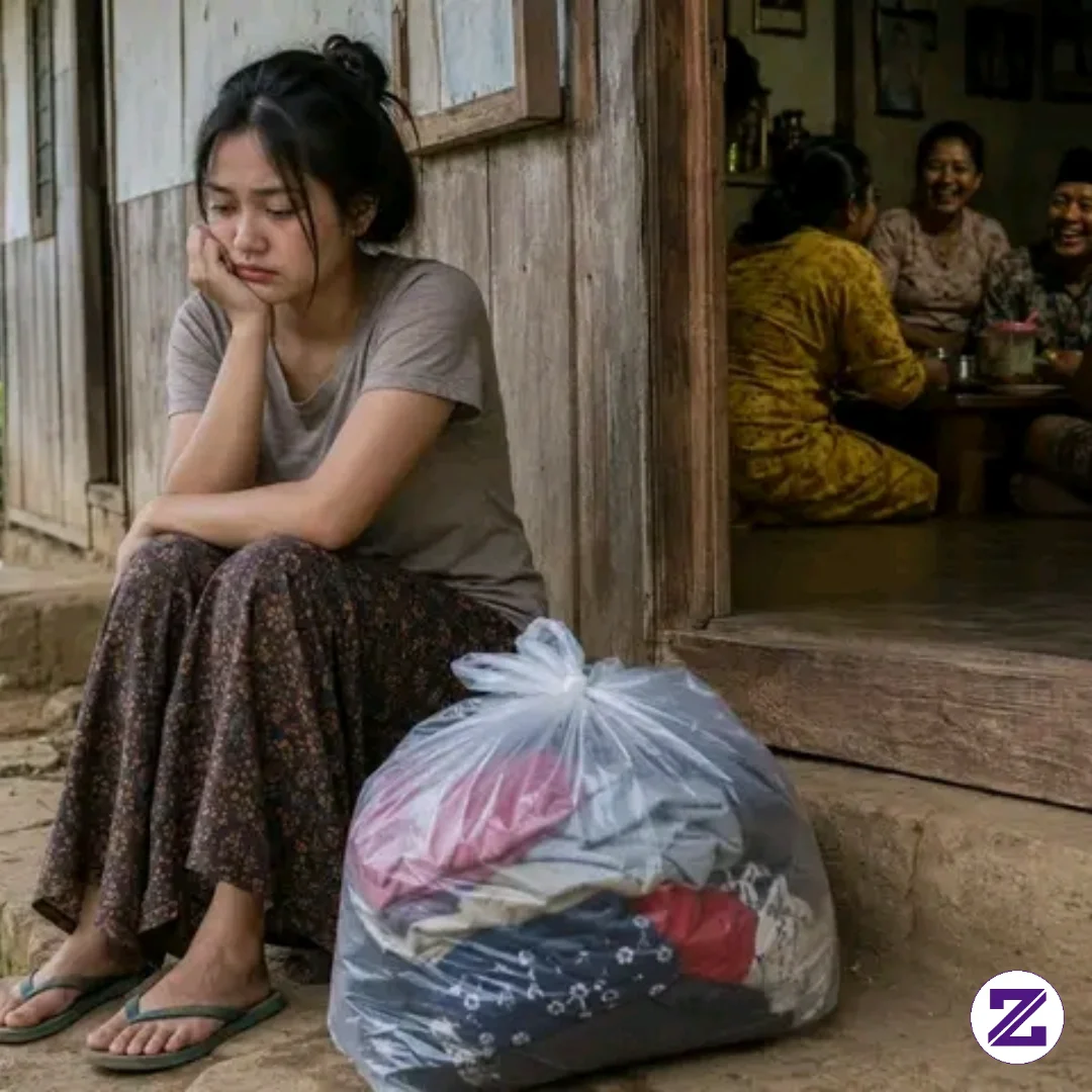 "Adit, Sini! Ayo Sarapan! Nanti Kamu Berangkat Seko-lahnya Kesiangan, Sayang!"
