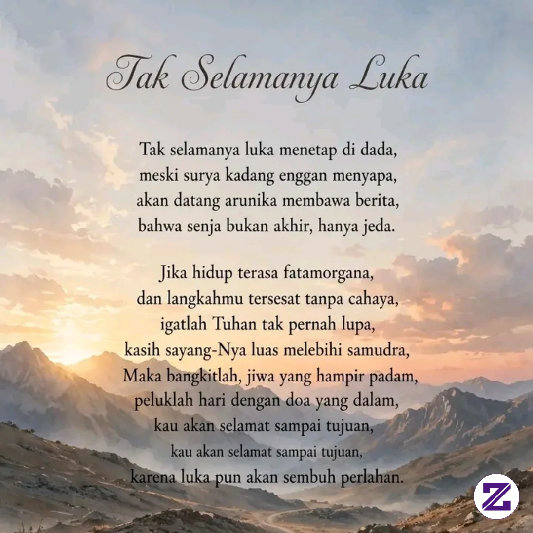 Tak Selamanya Luka