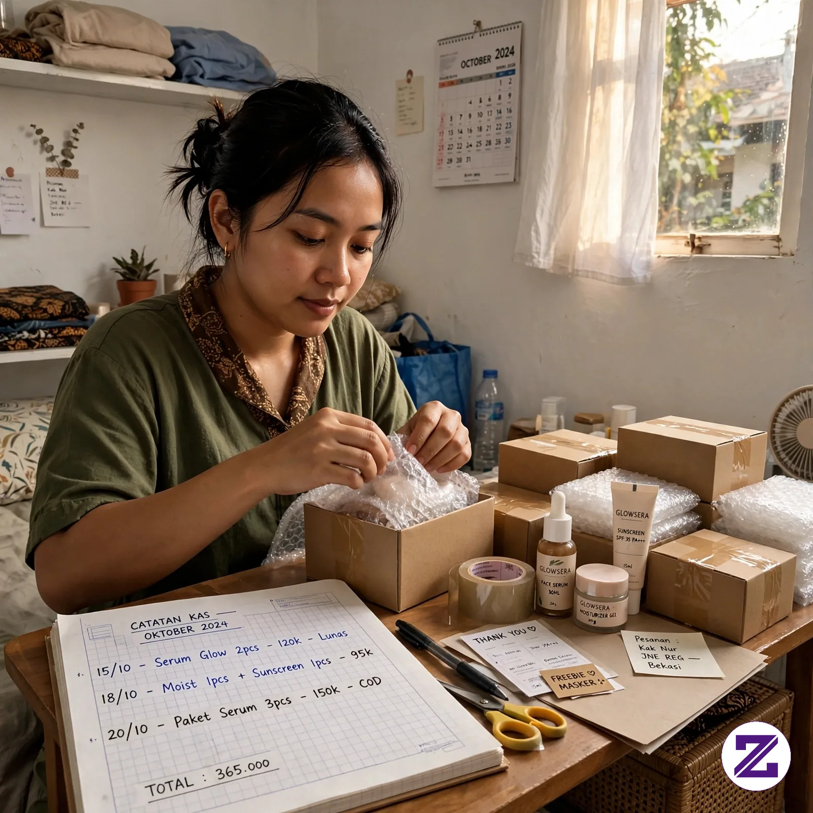 Bisnis dari kos 365 ribu kayak gini bisa jadi gaji bulanan?