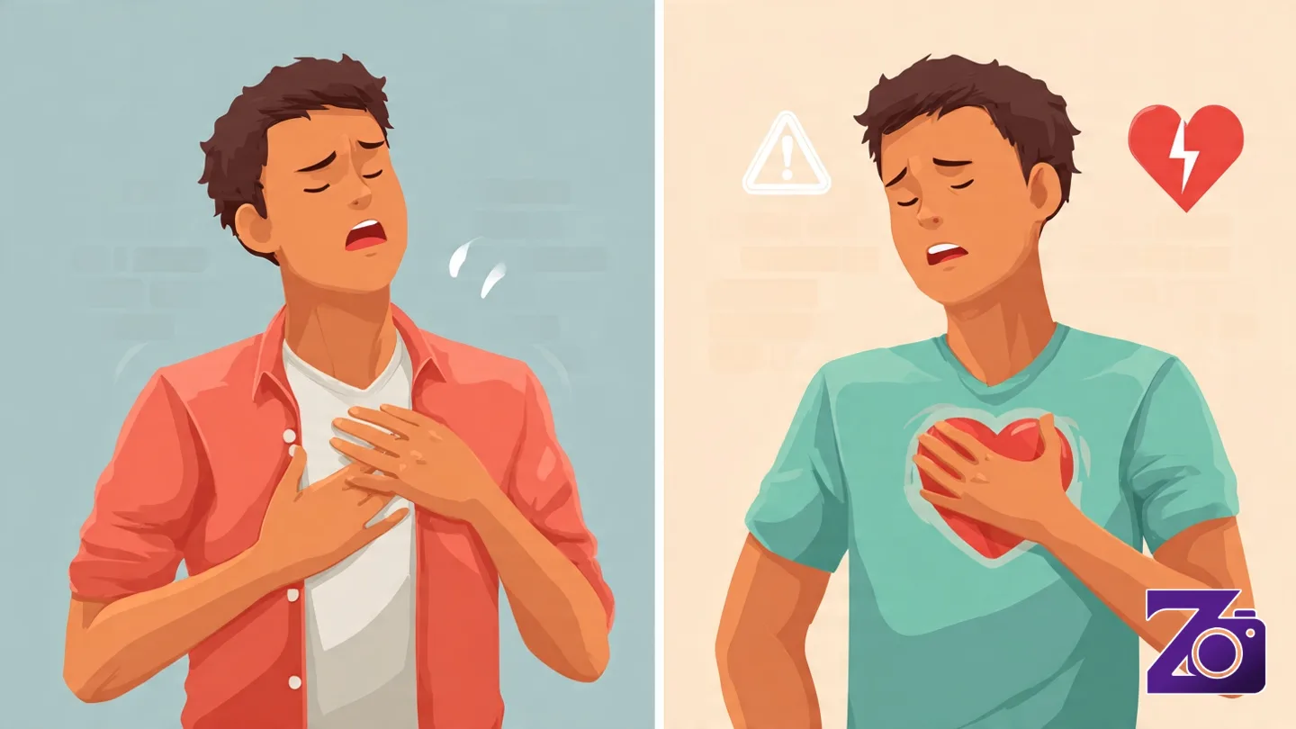 Cara Membedakan Asam Lambung dan Serangan Jantung