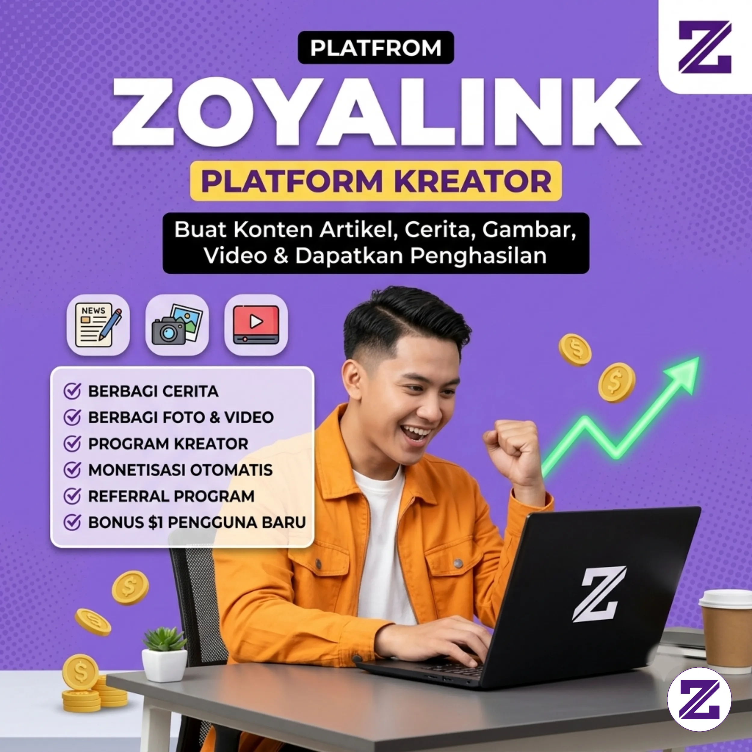 Panduan Membuat Konten Berkualitas dan Mendapatkan Tayangan - ZOYALINK