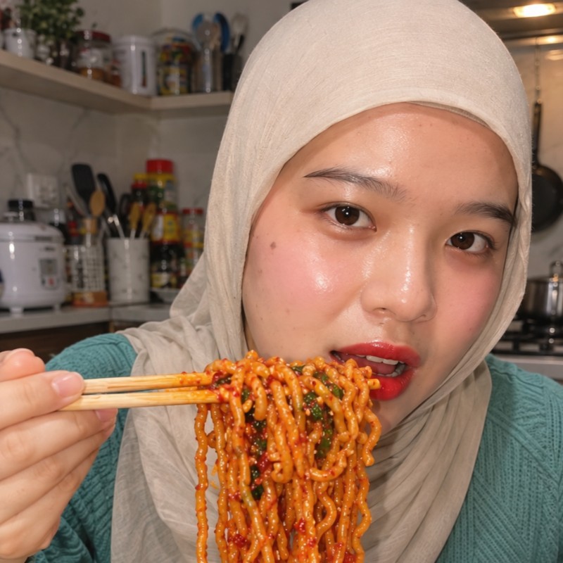 Asmr Mukbang Mie Super Pedas
