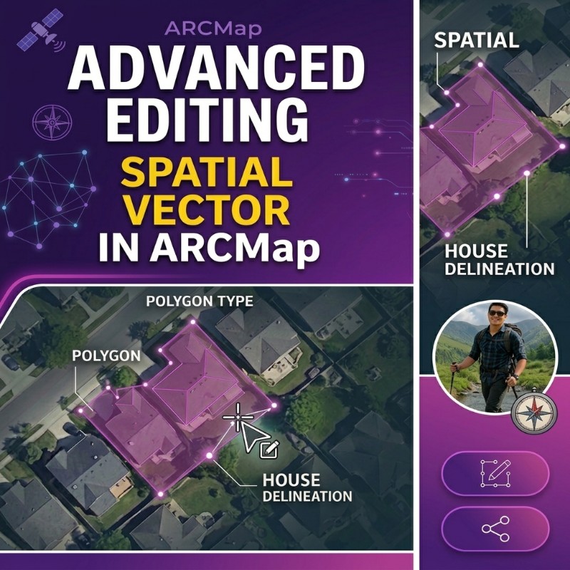 Tutorial Advanced Spatial Editing Untuk Perumahan Menggunakan ArcMap.