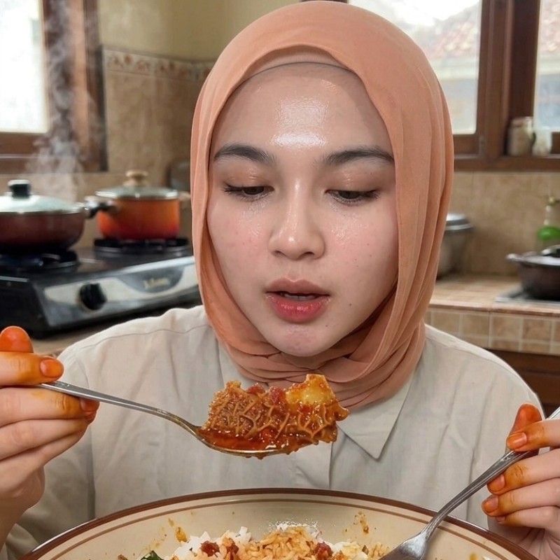 Asmr Mukbang Makanan Pedas