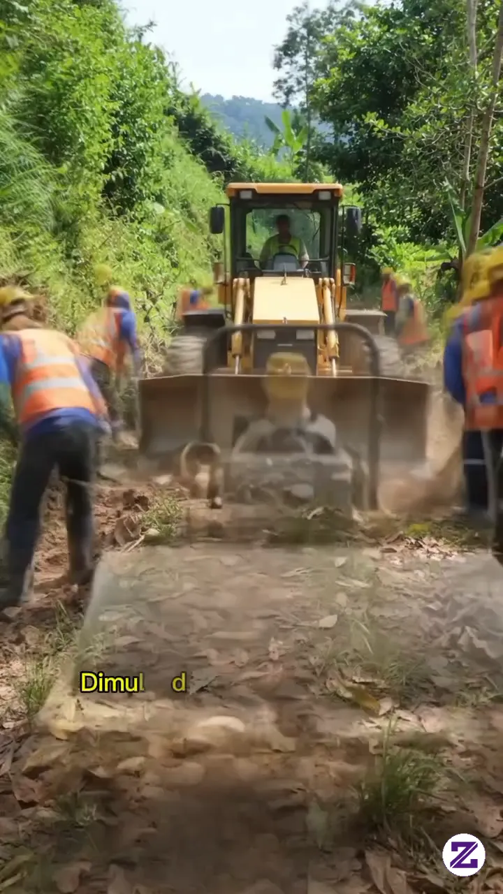 Timelapse Pembangunan Jalan