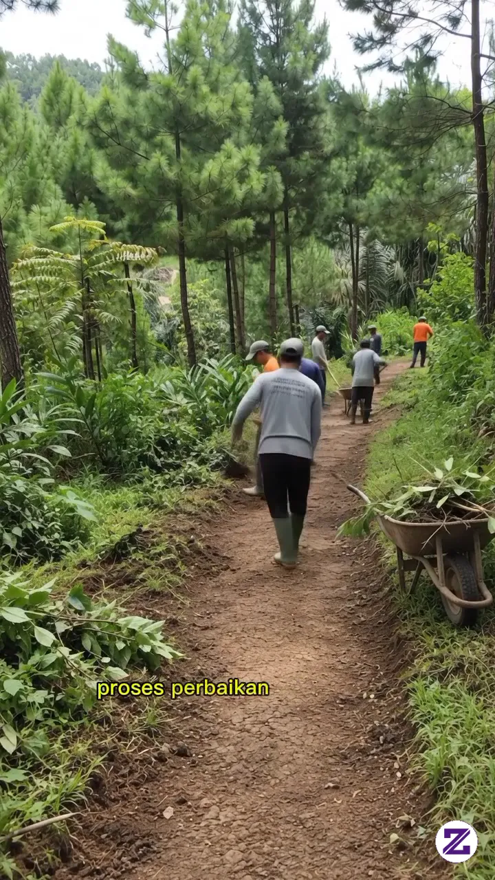Timelapse Jalan Setapak