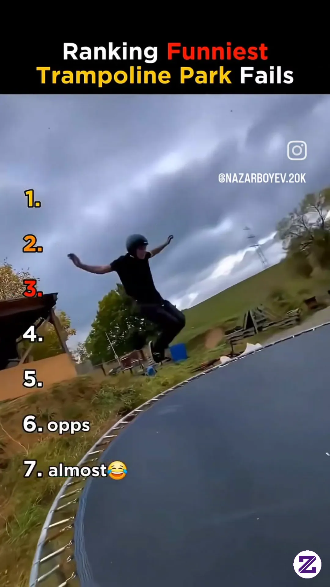 Top 5 Trampoline Park Fails