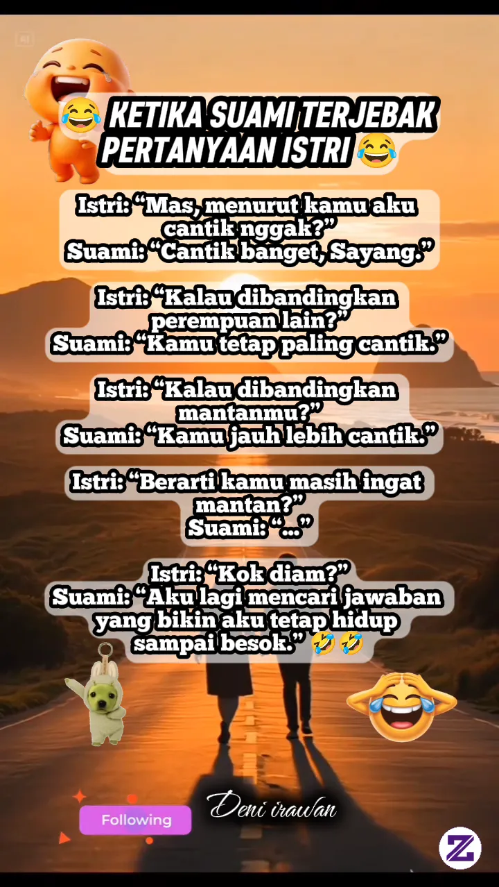 Dialog Lucu Suami Istri😆