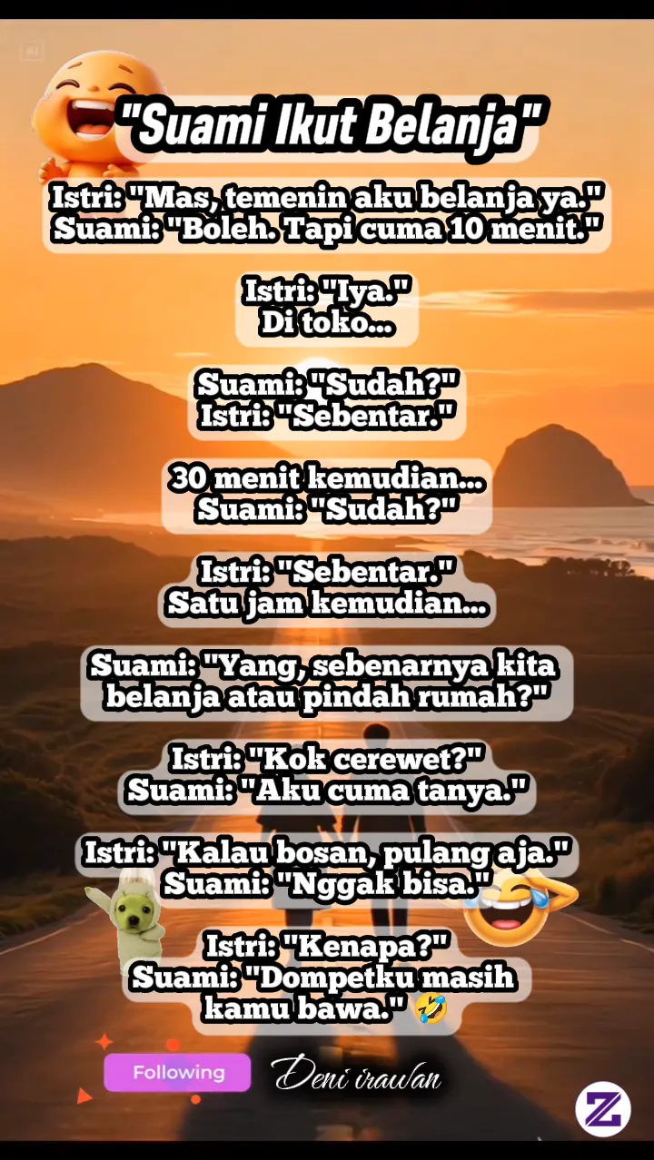 Suami Ikut Berbelanja