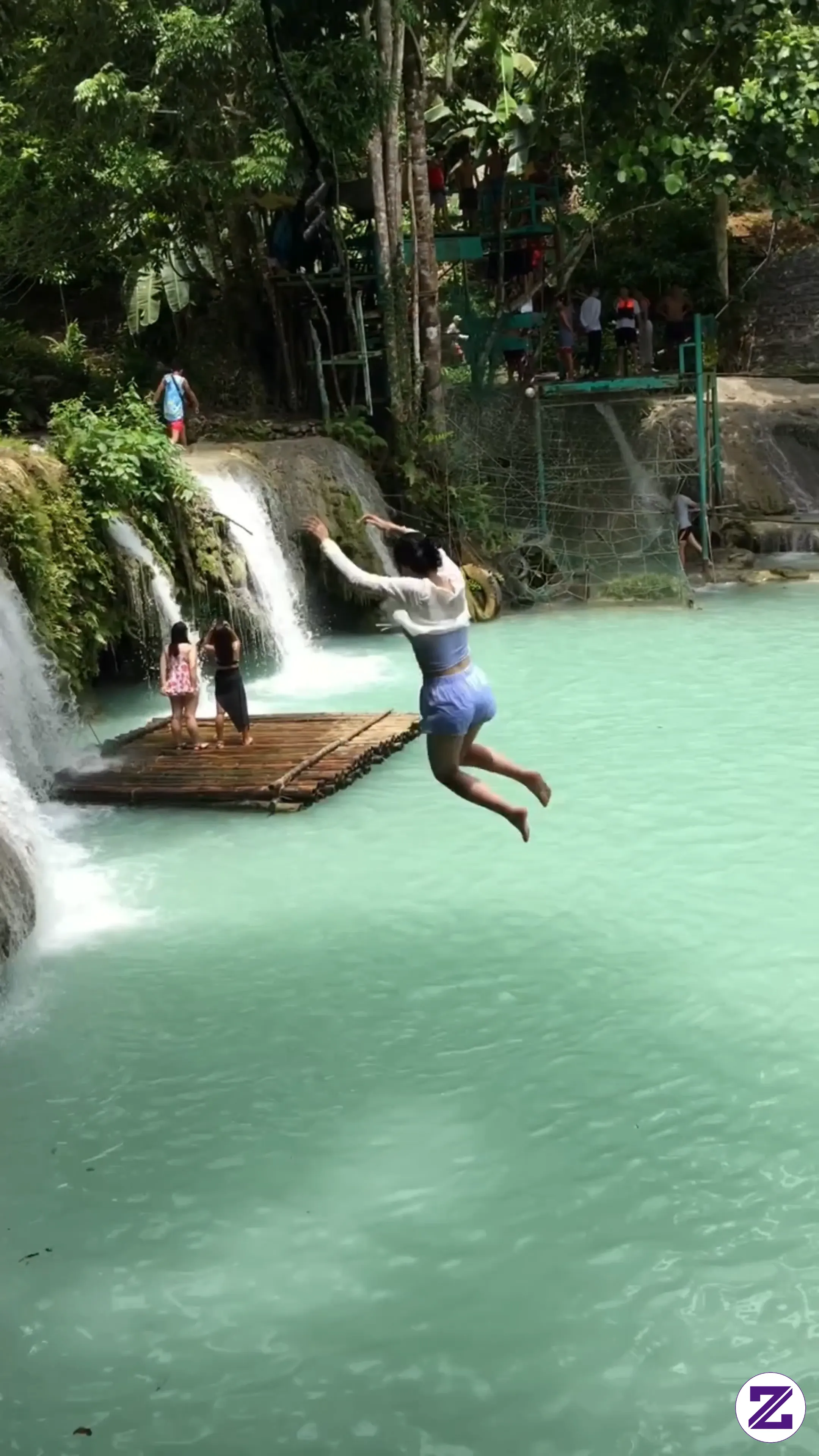 Cambugahay Falls #vacation #cambugahayfalls #swimming #SiquijorIsland #zoyalink