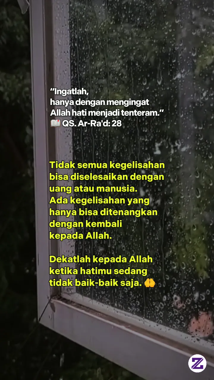 Hati Menjadi Tenang