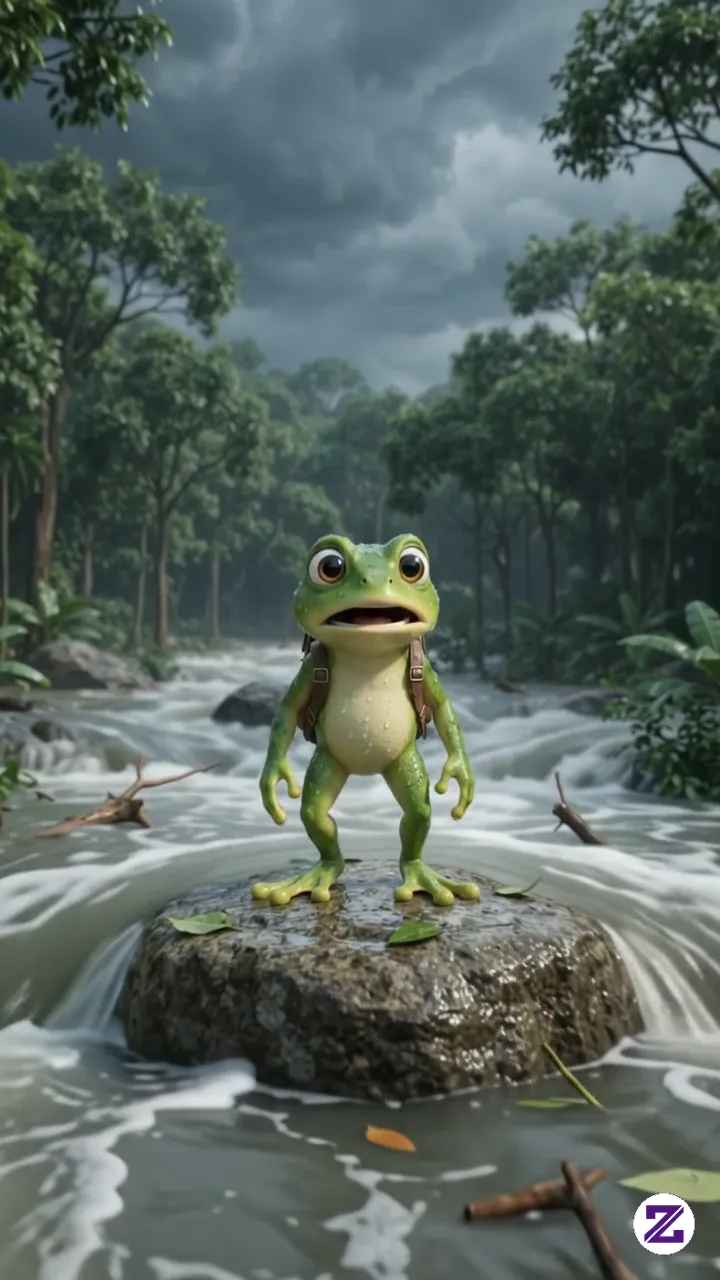 Katak Yang Suka Menolong